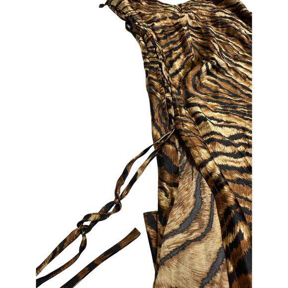 Vintage Y2K Victoria Secret Tiger Print Slip Dress Size Small - Picture 2 of 9